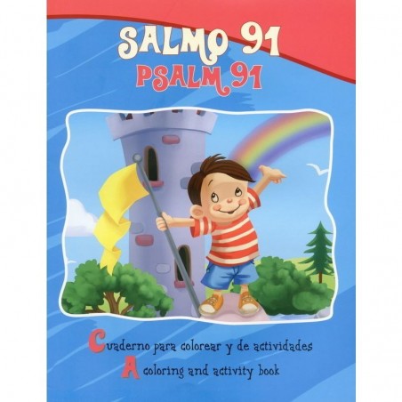 SALMO 91 - CUADERNO PARA COLOREAR (BILINGÜE)