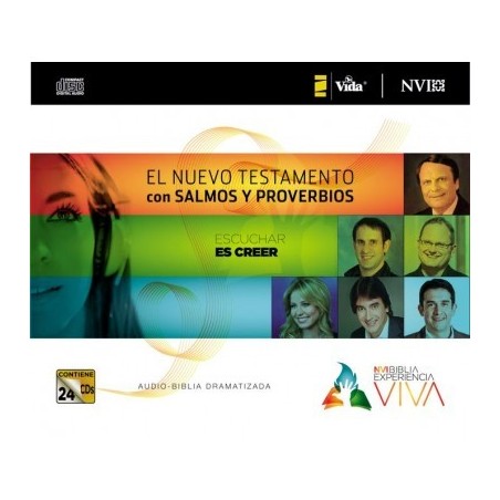 NVI Biblia Experiencia Viva, Nuevo Testamento Con Salmos Y Proverbios CD