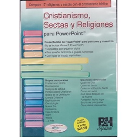 DVD CRISTIANISMO, SECTAS Y RELIGIONES