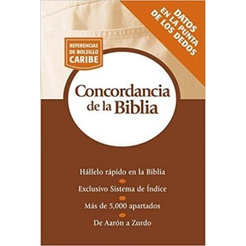 CONCORDANCIA DE LA BIBLIA -...