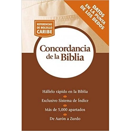 CONCORDANCIA DE LA BIBLIA - SERIE BOLSILLO