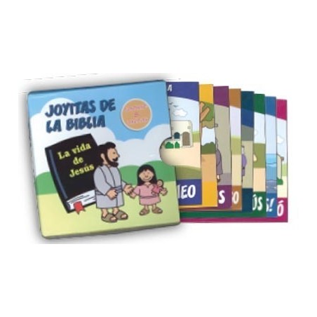 JOYITAS DE LA BIBLIA - SET DE 8 LIBRITOS INFANTILE